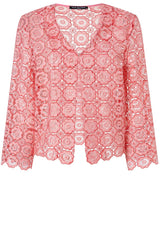 Pullover & Strickjacken ANA ALCAZAR Strickjacke aus Spitze Mehrfarbig (011)