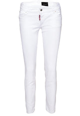 Jeans DSQUARED2 Jeans in anliegender Passform Weiß (100)