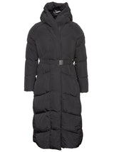 Jacken & Mäntel CANADA GOOSE Daunenmantel mit Taillengürtel Schwarz (61)