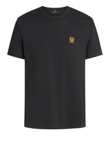 Jersey BELSTAFF ENGLAND T-Shirt mit Logo-Patch Schwarz (BLACK)