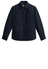 Jacken & Mäntel WOOLRICH Overshirt mit aufgesetzten Brusttaschen Blau (MLB)