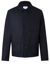 Jacken & Mäntel Bogner Overshirt mit Kentkragen Blau (464)