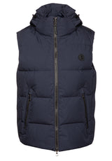 Jacken & Mäntel Bogner Daunenweste mit Logo-Patch Blau (464)