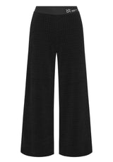 Hosen RAFFAELLO ROSSI Hose Ranka aus Chenille-Ware in Rautenoptik Schwarz (990)