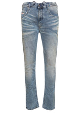 Jeans DIESEL Jogg-Jeans mit Used-Effekten Blau (01)