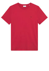 Jersey Les Deux T-Shirt Norregaard Contrast Rot (632)