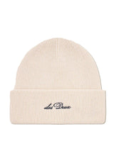 Mützen & Caps Les Deux Mütze mit gesticktem Logo-Schriftzug Cremefarben (215) ONESIZE