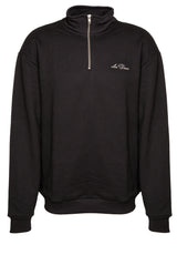 Sweat Les Deux Half-Zip-Sweatshirt Crew Schwarz (100)