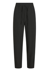 Hosen PENN&INK N.Y Hose mit elastischem Bund und Kordelzug Grau (82M)