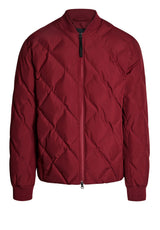 Jacken & Mäntel ALPHA TAURI Bomberjacke mit Rautenmuster Rot (A901)