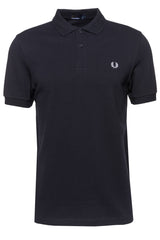 Jersey FRED PERRY Poloshirt aus Baumwollpiqué Blau (608)