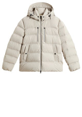 Jacken & Mäntel WOOLRICH Daunenjacke aus Stretchnylon mit mattem Finish Beige (1093)