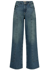 Jeans MOS MOSH Jeans mit Ziernähten Blau (401)
