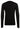Produktbild 2 von KIEFERMANN Langarmshirt mit offenem Saum in Schwarz.