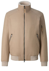 Produktbild 1 von Bogner Blouson aus Schurwolle in Braun.