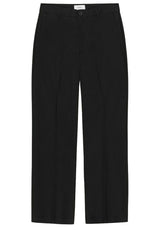Produktbild 1 von Les Deux Hose aus gebürstetem Twill in Schwarz.