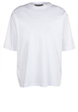 Jersey Les Hommes T-Shirt mit Logo-Backprint Weiß (10000)