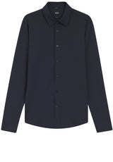 Hemden HUGO BOSS BLACK Hemd P-ROAN-K-F-26 Blau (404)