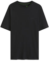 Jersey HUGO BOSS GREEN T-Shirt Transit aus Wolle Grau (010)