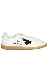 Schuhe DSQUARED2 Sneaker aus Leder Weiß (M1467)