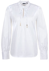 Produktbild 1 von JOOP Bluse Belmira mit Bindedetail in Weiß.