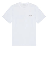 Jersey Les Deux T-Shirt Ben Globe Weiß (201)