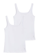 Bodywear HUGO 2er-Pack Unterhemden Weiß (100)