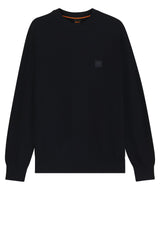 Pullover & Strickjacken HUGO BOSS ORANGE Strickpullover Anion Blau (404)