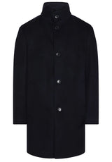 Jacken & Mäntel HUGO BOSS BLACK Mantel H-Hyde aus italienischem Gewebe Blau (404)