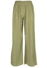 Hosen BLLMR Damenhose mit aufgesetzten Taschen Oliv (00461)