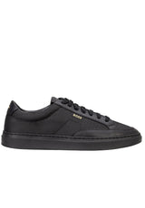 Schuhe HUGO BOSS BLACK Sneaker Kieran Tenn mit Monogrammen Schwarz (005)