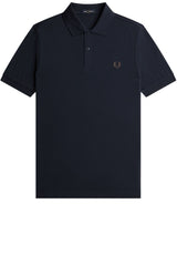 Jersey FRED PERRY Poloshirt aus Baumwollpiqué Blau (91C)