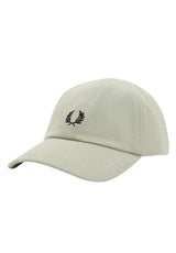 Mützen & Caps FRED PERRY Basecap aus Piqué mit Lorbeerkranz-Stickerei Grün (S23) ONESIZE