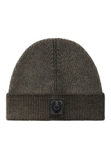 Produktbild 1 von BELSTAFF ENGLAND Mütze aus Merinowolle in Oliv.