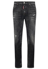 Jeans DSQUARED2 Jeans mit destroyed-Effekten Schwarz (900)