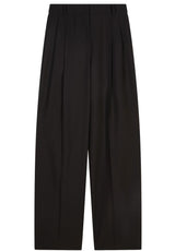 Produktbild 1 von PATRIZIA PEPE Hose mit Bundfalten in Schwarz.