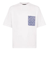 Jersey DSQUARED2 T-Shirt mit Brusttasche Weiß (100)
