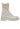 Schuhe LIU.JO Schnürboots aus Veloursleder mit Teddy-Detail Weiß (COW SUEDE RUBBER FUR MILK)