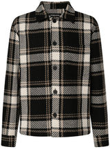 Jacken & Mäntel Strellson Overshirt Noris mit Karomuster Schwarz (001)