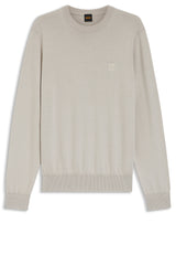 Pullover & Strickjacken HUGO BOSS ORANGE Strickpullover Kanovano_S Grau (070)