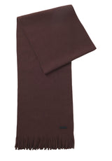 Schals & Tücher HUGO BOSS BLACK Schal Albas mit Fransen Braun (209) ONESIZE