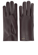 Handschuhe HUGO Lederhandschuhe Beggy Braun (914)