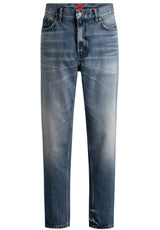 Jeans HUGO Jeans 838 mit auffälliger Waschung Blau (422)