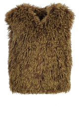 Jacken & Mäntel OAKWOOD Fake Fur Weste Braun (0585)