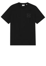 Produktbild 1 von Les Deux T-shirt mit tonalen Prints in Schwarz.