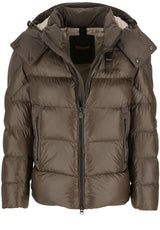 Jacken & Mäntel BLAUER USA Steppjacke Kiernan mit abnehmbarer Kapuze Braun (382EB)