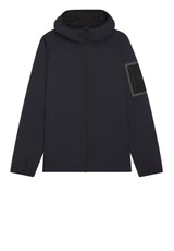 Jacken & Mäntel HUGO BOSS GREEN Wasserabweisende Jacke mit verstellbarem Saum Schwarz (001)