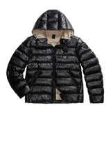 Jacken & Mäntel BLAUER USA Kurze gepolsterte Jacke Adams Schwarz (999EI)