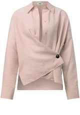 Produktbild 1 von DRYKORN Bluse Cloelia im Wickel-Design in Rosa.