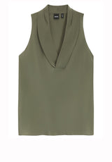 Produktbild 1 von HUGO BOSS BLACK Blusentop Bolaru in Oliv.